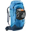Mugursoma DEUTER Freescape Lite 26 L — bezrāmja slēpošanas tūres soma, 26 L, 1,18 kg, augšējā ielāde, zila