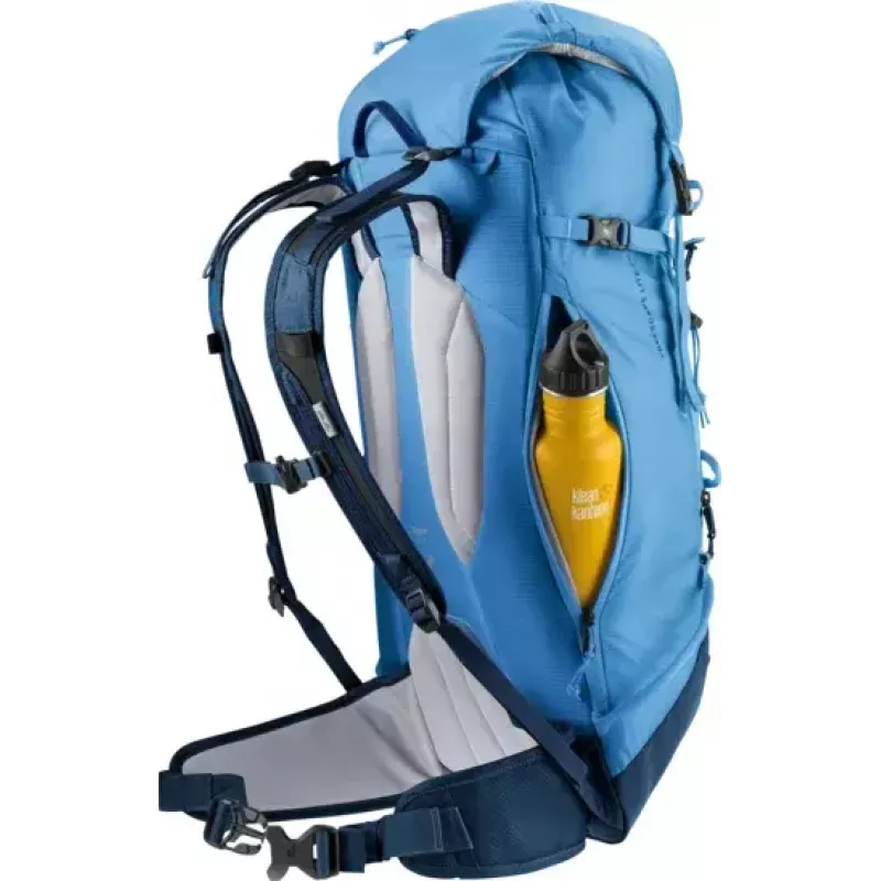 Mugursoma DEUTER Freescape Lite 26 L — bezrāmja slēpošanas tūres soma, 26 L, 1,18 kg, augšējā ielāde, zila