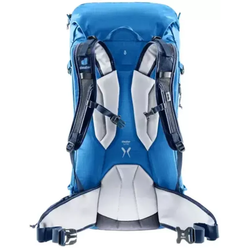 Mugursoma DEUTER Freescape Lite 26 L — bezrāmja slēpošanas tūres soma, 26 L, 1,18 kg, augšējā ielāde, zila