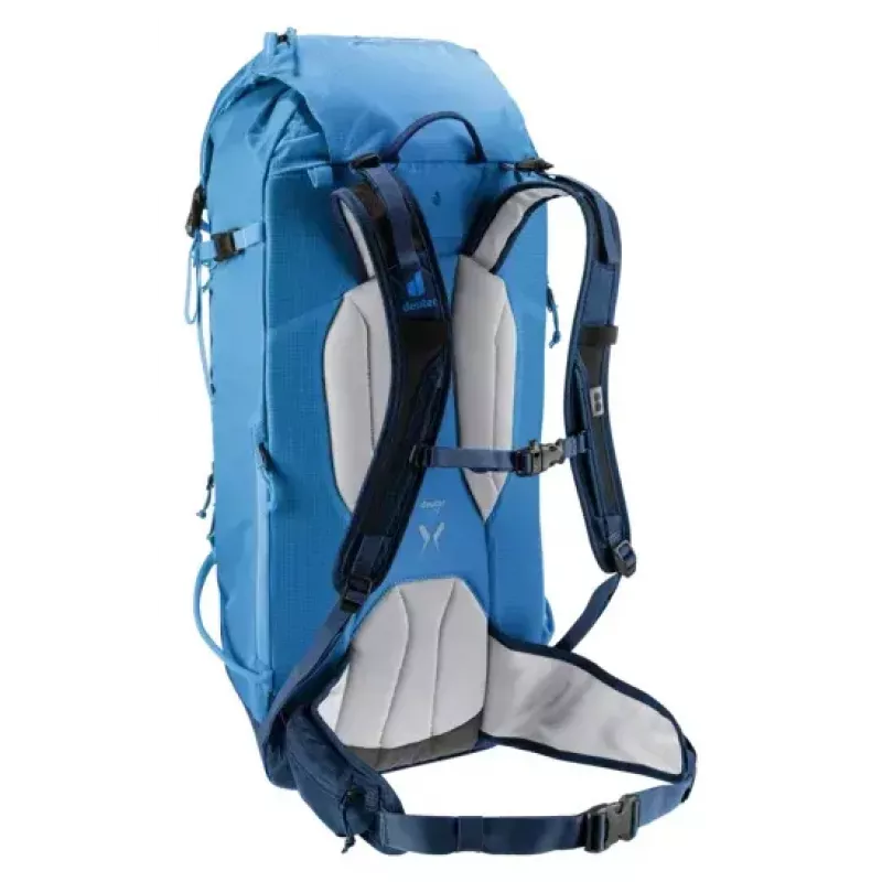 Mugursoma DEUTER Freescape Lite 26 L — bezrāmja slēpošanas tūres soma, 26 L, 1,18 kg, augšējā ielāde, zila