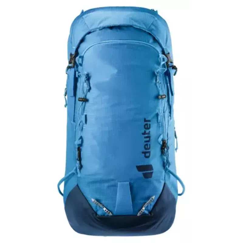 Mugursoma DEUTER Freescape Lite 26 L — bezrāmja slēpošanas tūres soma, 26 L, 1,18 kg, augšējā ielāde, zila