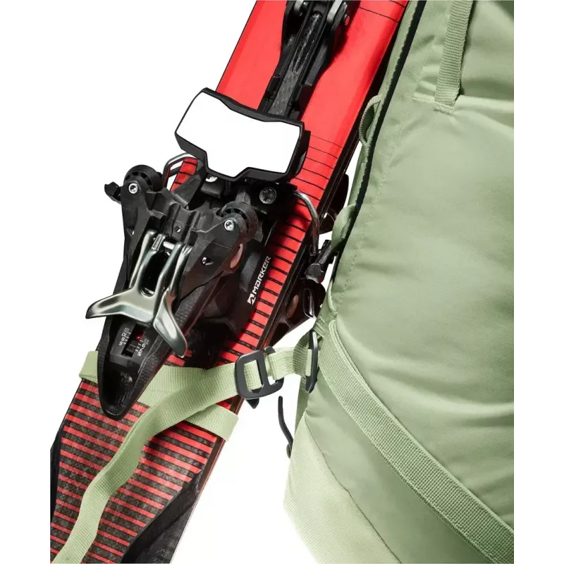Mugursoma DEUTER Freescape Pro 38+ SL — 38+ l sieviešu piegriezums, grove-mineral krāsa, poliamīda ripstop