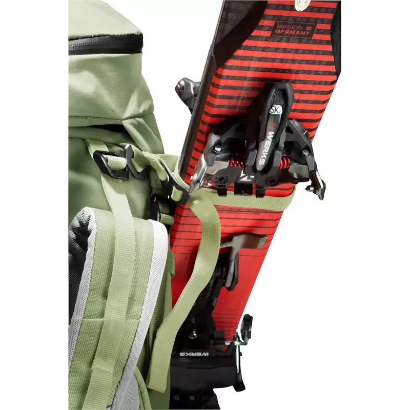Mugursoma DEUTER Freescape Pro 38+ SL — 38+ l sieviešu piegriezums, grove-mineral krāsa, poliamīda ripstop