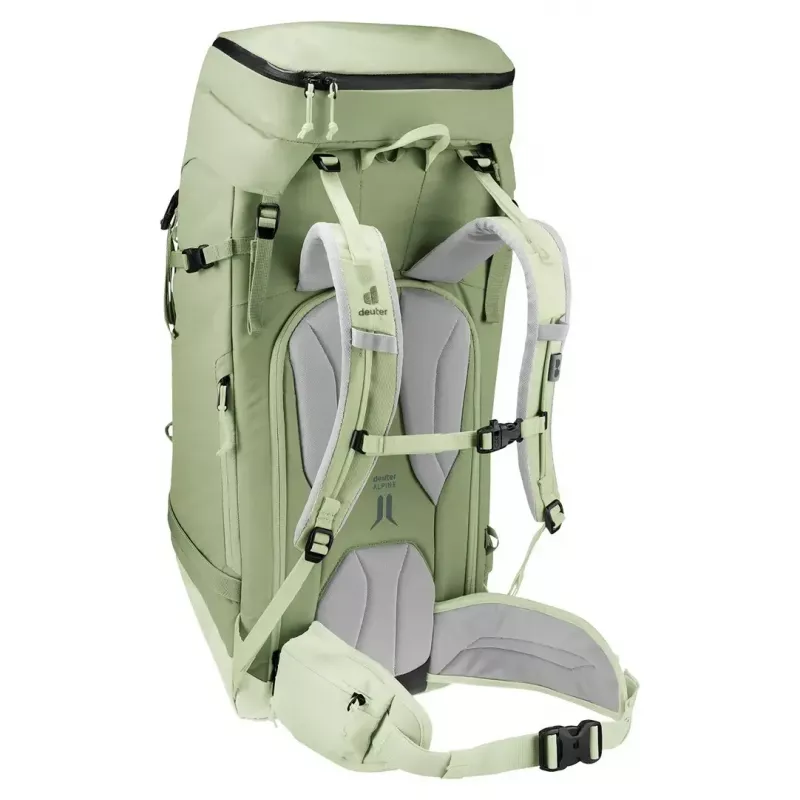 Mugursoma DEUTER Freescape Pro 38+ SL — 38+ l sieviešu piegriezums, grove-mineral krāsa, poliamīda ripstop
