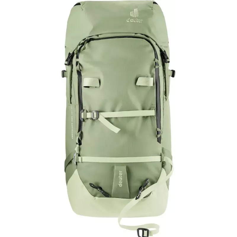 Mugursoma DEUTER Freescape Pro 38+ SL — 38+ l sieviešu piegriezums, grove-mineral krāsa, poliamīda ripstop
