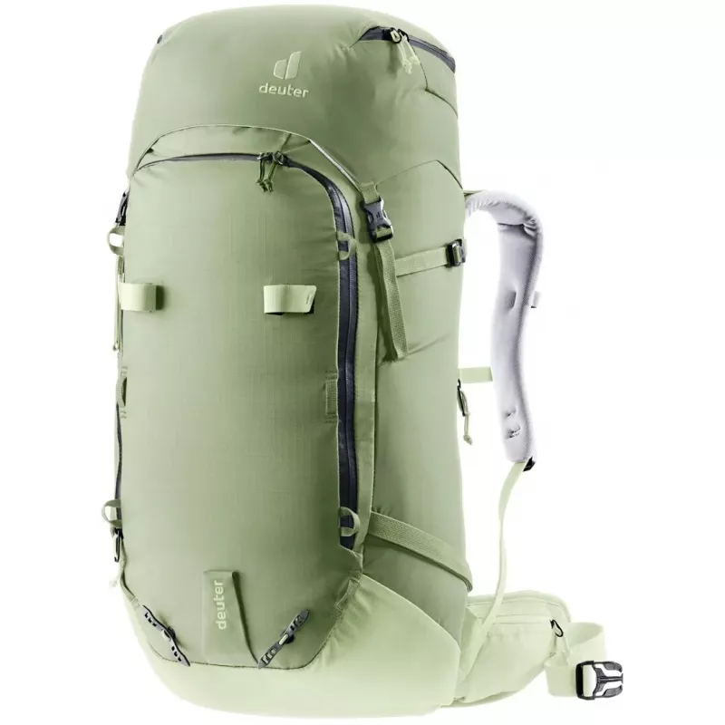 Mugursoma DEUTER Freescape Pro 38+ SL — 38+ l sieviešu piegriezums, grove-mineral krāsa, poliamīda ripstop