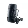 Mugursoma DEUTER Aircontact Pro 75+10 — 75+10 L ietilpība, melna, izturīga ūdensizturīga