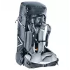 Mugursoma DEUTER Aircontact Pro 75+10 — 75+10 L ietilpība, melna, izturīga ūdensizturīga