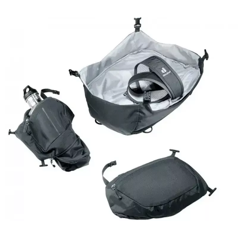 Mugursoma DEUTER Aircontact Pro 75+10 SL Sieviešu — 75+10 L, SL piegriezums, Grafīts, 2.88 kg, Neilons