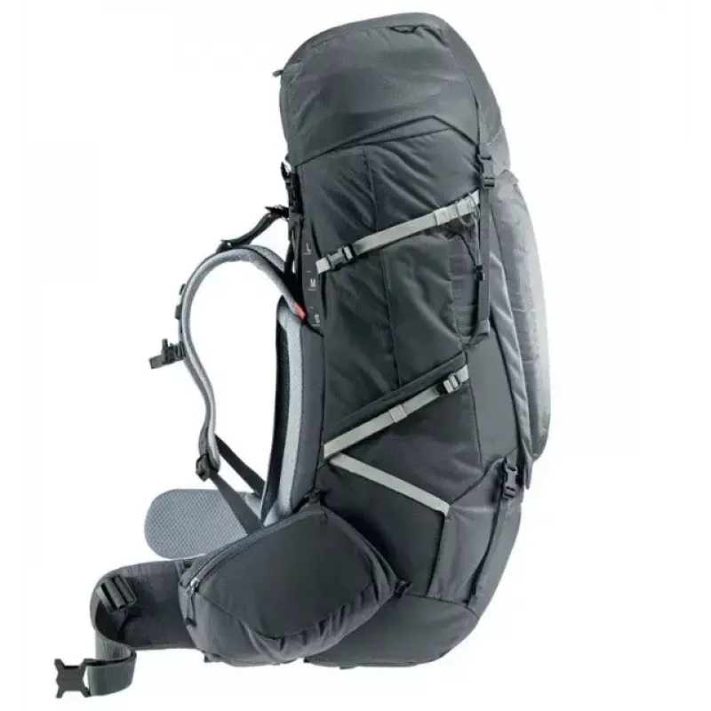 Mugursoma DEUTER Aircontact Pro 75+10 SL Sieviešu — 75+10 L, SL piegriezums, Grafīts, 2.88 kg, Neilons