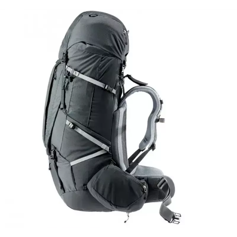 Mugursoma DEUTER Aircontact Pro 75+10 SL Sieviešu — 75+10 L, SL piegriezums, Grafīts, 2.88 kg, Neilons