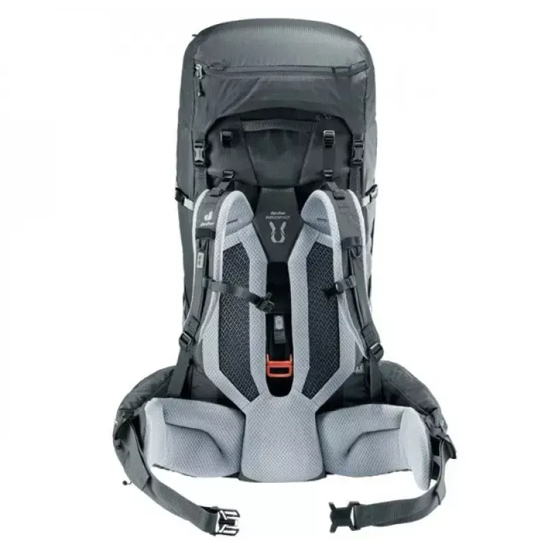Mugursoma DEUTER Aircontact Pro 75+10 SL Sieviešu — 75+10 L, SL piegriezums, Grafīts, 2.88 kg, Neilons