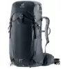Mugursoma DEUTER Trail PRO 34 SL — sieviešu pārgājienu soma 34 L, viegla, izturīga, melna