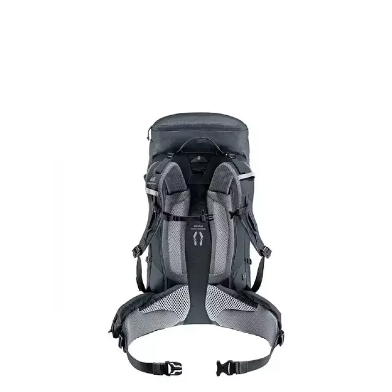 Mugursoma DEUTER Trail PRO 34 SL — sieviešu pārgājienu soma 34 L, viegla, izturīga, melna