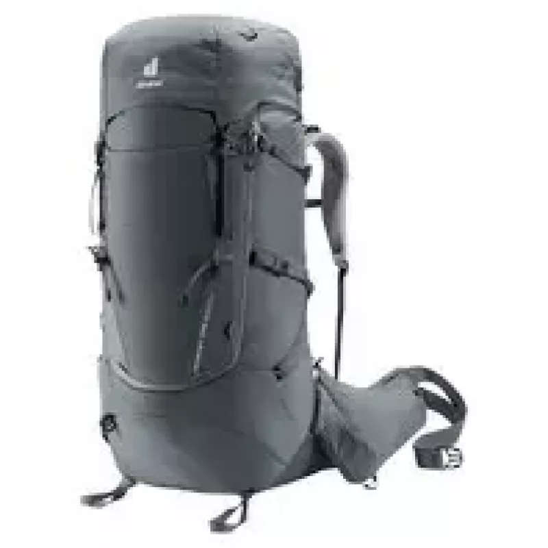 Mugursoma DEUTER Aircontact Core 55+10 SL, 55 L, Melns Graphite, sieviešu piegriezums