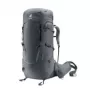 Mugursoma DEUTER Aircontact Core 55+10 SL, 55 L, Melns Graphite, sieviešu piegriezums