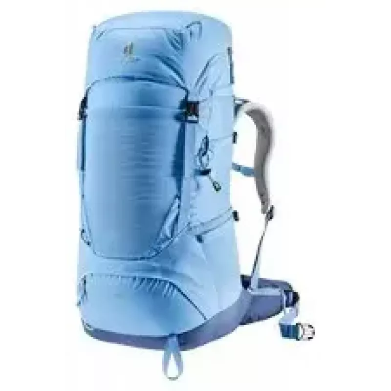 Mugursoma DEUTER Fox 40L — iekšējais rāmis, 40 L, 1,26 kg, augšējā ielāde, zila