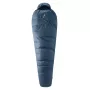 Mūmijas tipa guļammaiss DEUTER Astro 300 EL +2°C/36°F — maksimālais lietotāja augums 200 cm, platums 790 mm, dziļums 520 mm, Ripstop Blue