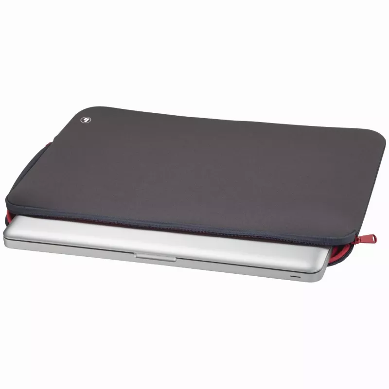 Hama Neoprēna 39,6 cm (15,6 collu) maciņš Pelēks, Sarkans