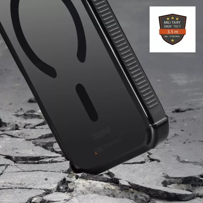 Hama Extreme Protect mobilā tālruņa vāciņš 16 cm (6.3 collas) Cover Melns