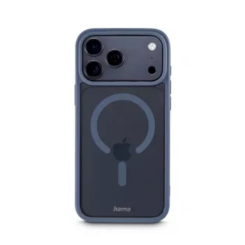 Hama Frame Protect mobilā tālruņa maciņš 17,5 cm (6,9 collas) Apvalks Caurspīdīgs, Zils