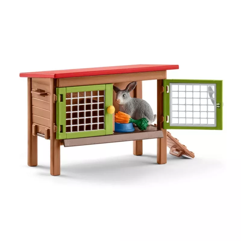 schleich FARM WORLD trušu būris, Lauku sēta, Lauku dzīvnieki / lauku rotaļlietas, 3 gadi, Daudzkrāsains, Plastmasa