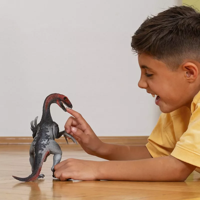 schleich Dinozauri Therizinosaurus, 4 gadi, Conquering the Earth, Dinozauri un vulkāns, Daudzkrāsaina, Plastmasa, 1 gab.
