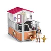 schleich HORSE CLUB Zirgu kaste ar Tori un Princess, Zirgu stallis, Zirgi, 5 g., Daudzkrāsains, Plastmasa