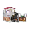 schleich HORSE CLUB Zirgu kaste ar Tori un Princess, Zirgu stallis, Zirgi, 5 g., Daudzkrāsains, Plastmasa