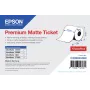 Epson Premium Matte Ticket - Roll: 102mm x 50m, Matte, 107 g/m², 1 gab., 114 mm, 104 mm, 120 mm