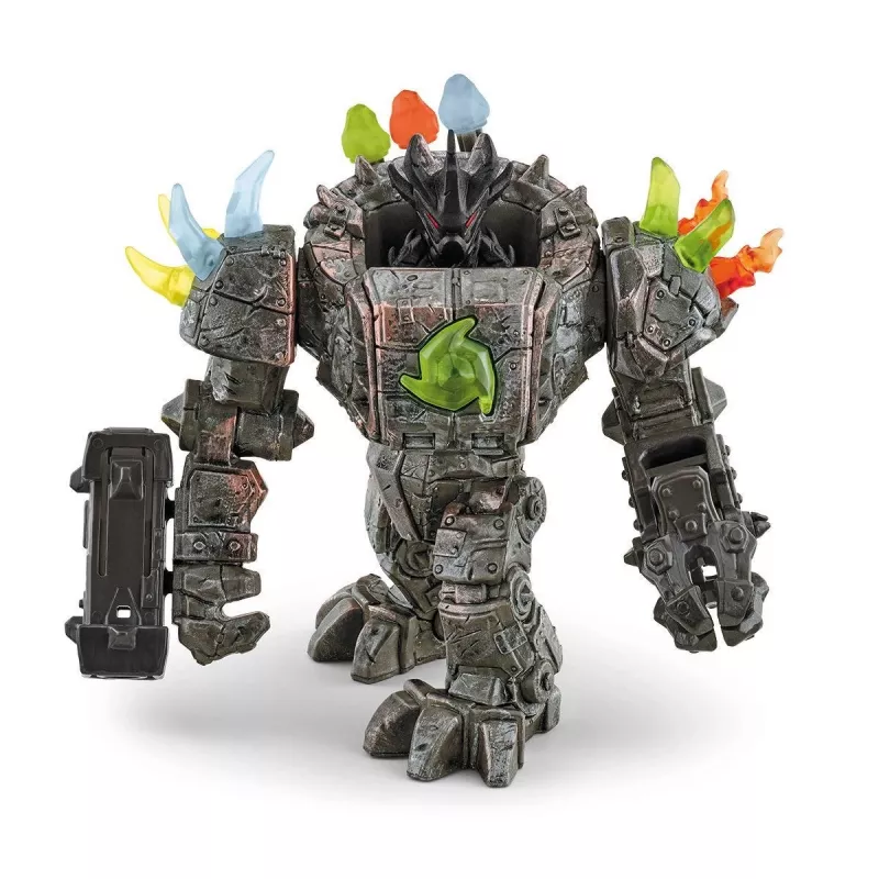 schleich ELDRADOR CREATURES Galvenais robots ar mini radījumu Daudzkrāsains 42549