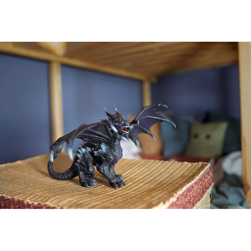 Rotaļlieta Schleich ELDRADOR CREATURES Ēnu pūķis melns purpurs 70152