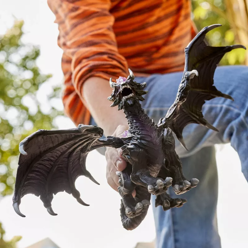 Rotaļlieta Schleich ELDRADOR CREATURES Ēnu pūķis melns purpurs 70152