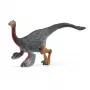 schleich Dinozauri Gallimimus, 4 gadi, Zemes iekarošana, Dinozauri un vulkāns, Brūna, Pelēka, Sarkana