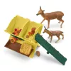 Meža dzīvnieku komplekts Schleich 42658S Krāsaini barošanas piederumi