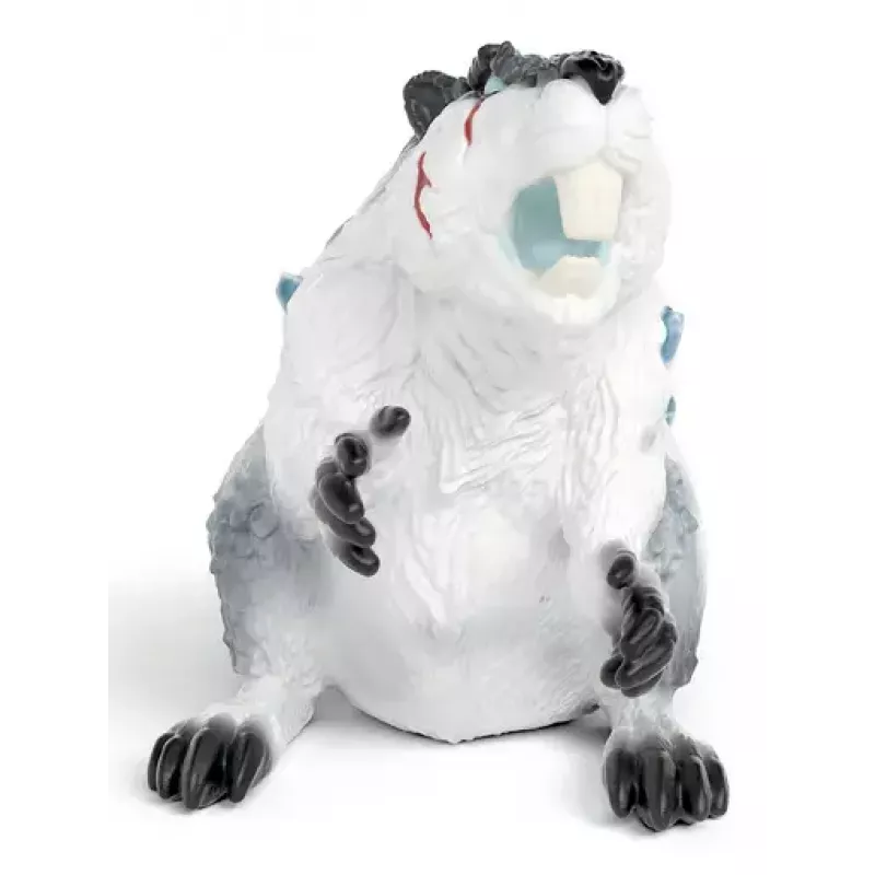 Schleich ELDRADOR CREATURES ledus grauzēja figūra, kolekcionējama rotaļu figūriņa, pelēka un balta, bērniem no 7 gadiem