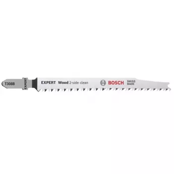Bosch EXPERT ‘WOOD 2-SIDE CLEAN’ T 308 B finierzāģa asmens no augsta oglekļa satura tērauda (HCS) 25 gab.