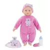 Lelle Simba‑Dickie Corolle 9000150050, interaktīva mazbērnu lelle, 42 cm augstums, AA baterija, rozā