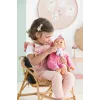 Lelle Simba‑Dickie Corolle 9000150050, interaktīva mazbērnu lelle, 42 cm augstums, AA baterija, rozā