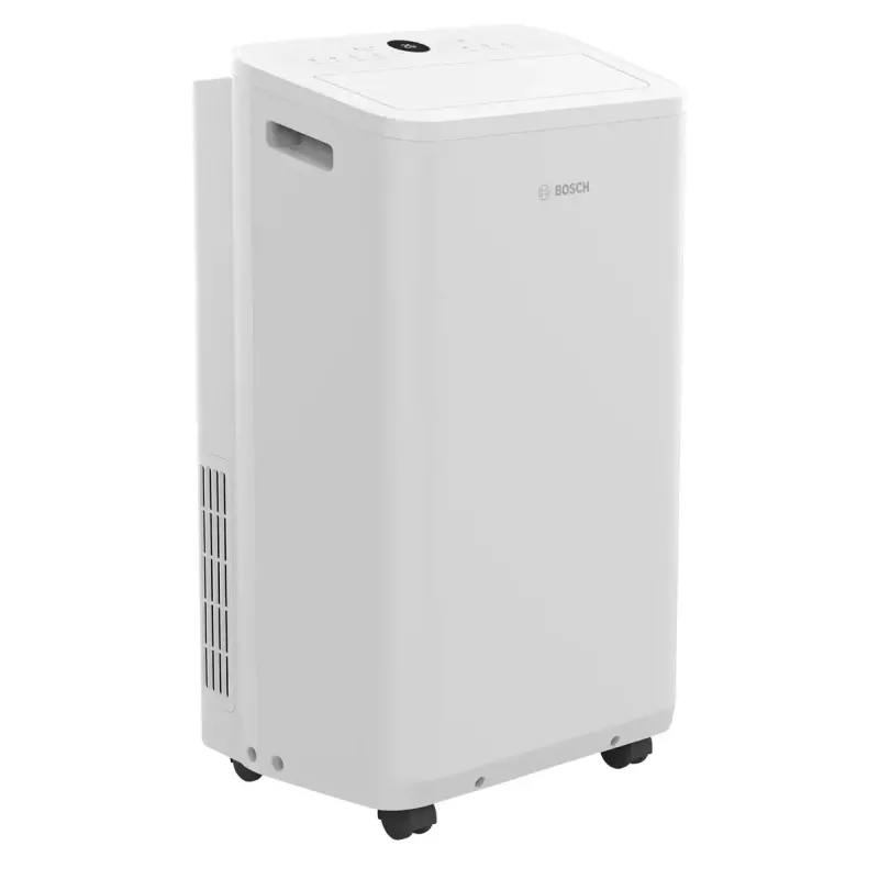Pārnēsājams gaisa kondicionieris Bosch Cool 2000 — balts, A klase, 1 kWh/h, R290, līdz 88 m³