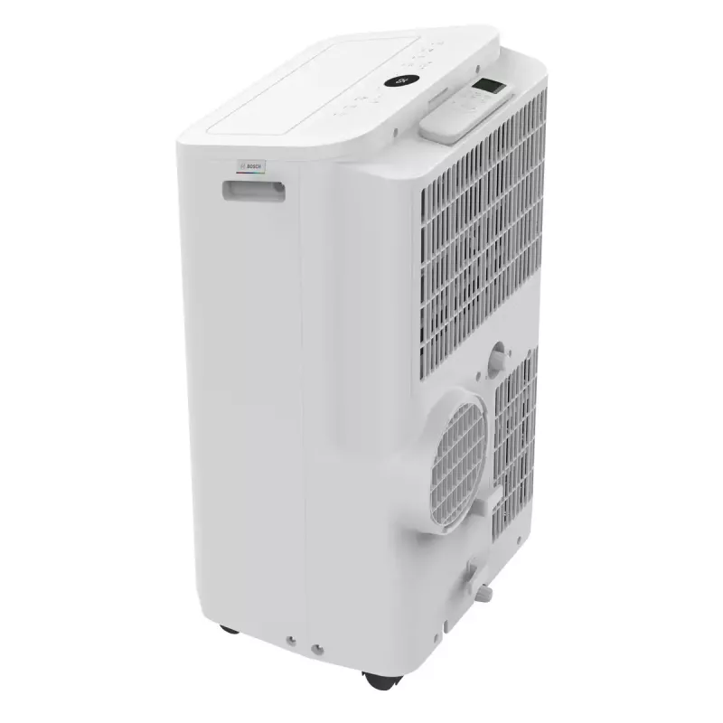 Pārnēsājams gaisa kondicionieris Bosch Cool 2000 — balts, A klase, 1 kWh/h, R290, līdz 88 m³