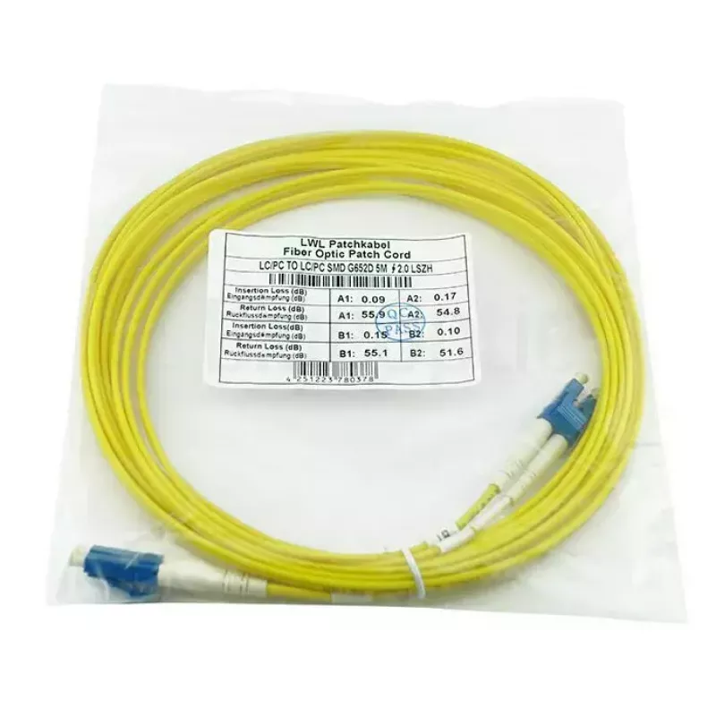BlueOptics CAB-SMF-LC-LC-50-BO InfiniBand optiskās šķiedras kabelis 50 m 2x LC