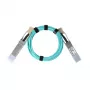 InfiniBand/optiskās šķiedras kabelis BlueOptics MFS1S00-V015E-BO — QSFP56 uz QSFP56, 15 m, oranžs