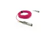 BlueOptics InfiniBand/optiskās šķiedras AOC kabelis QSFP56–QSFP56 7 m (rozā)