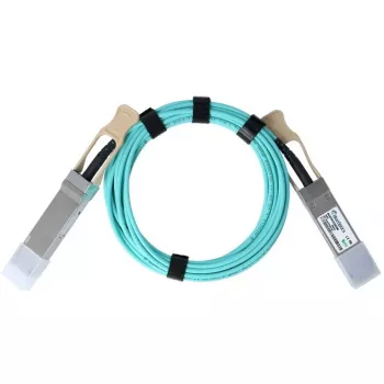 Optiskās šķiedras InfiniBand kabelis BlueOptics MFS1S00-H005E-BO, QSFP56–QSFP56, 5 m, oranžs