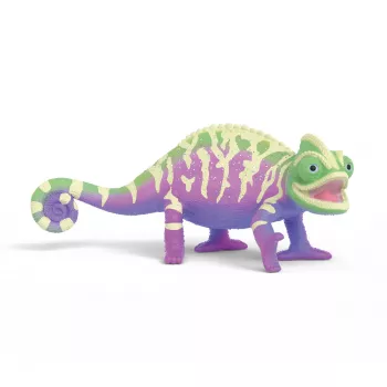 schleich Caspar the chameleon in rainbow colors, 3 yr(s), Multicolour, Plastic