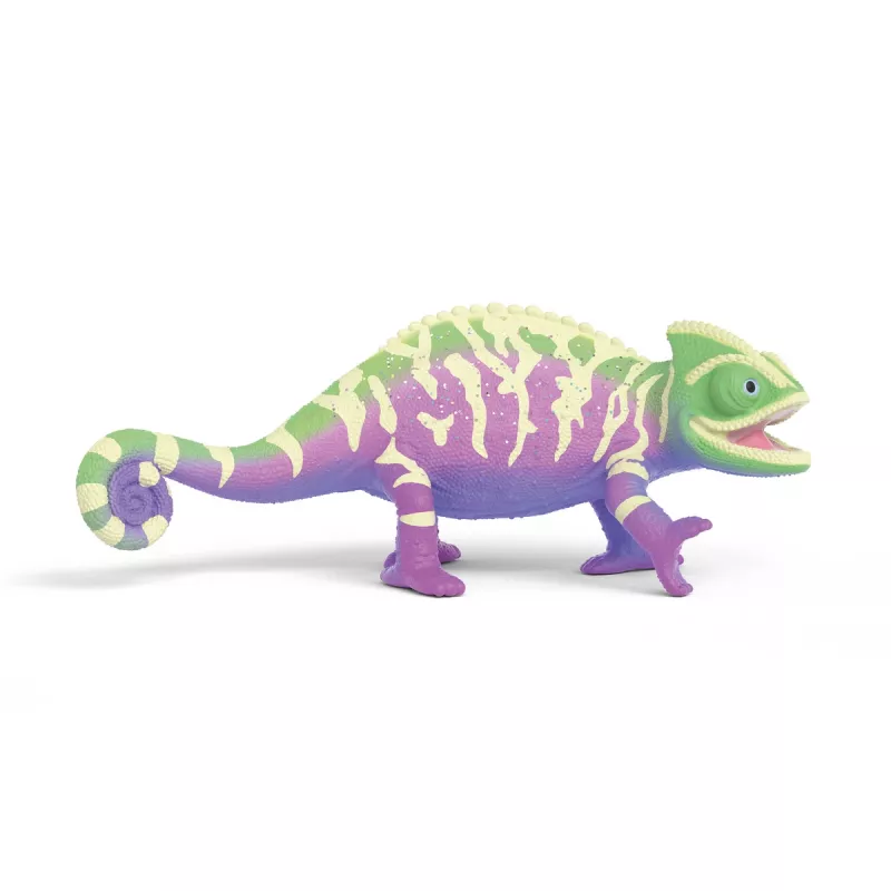 schleich Caspar the chameleon in rainbow colors, 3 yr(s), Multicolour, Plastic