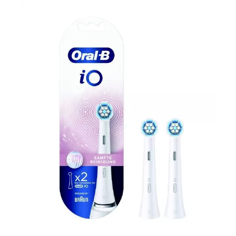 Oral-B iO Gentle cleaning 2 gab. Balts