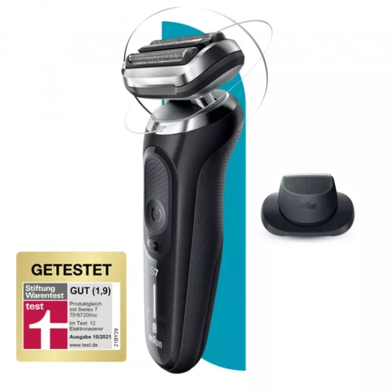 Braun Series 7 71-N1200s folijas skuveklis Trimeris Nerūsējošais tērauds