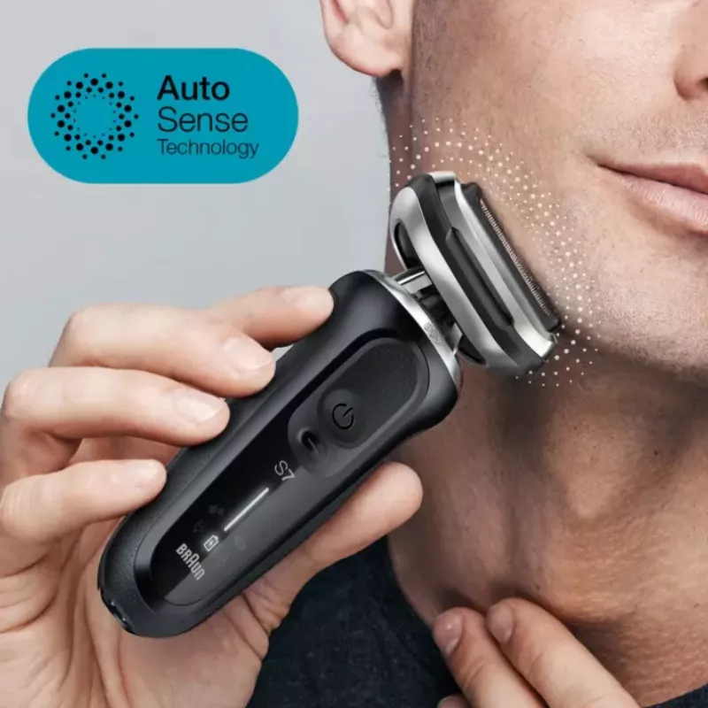 Braun Series 7 71-N1200s folijas skuveklis Trimeris Nerūsējošais tērauds